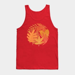 circle autumn Tank Top